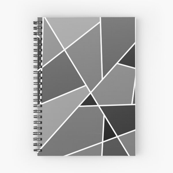 Item preview, Gray Modern Geometric Pattern designed and sold by MinEkkoArt.