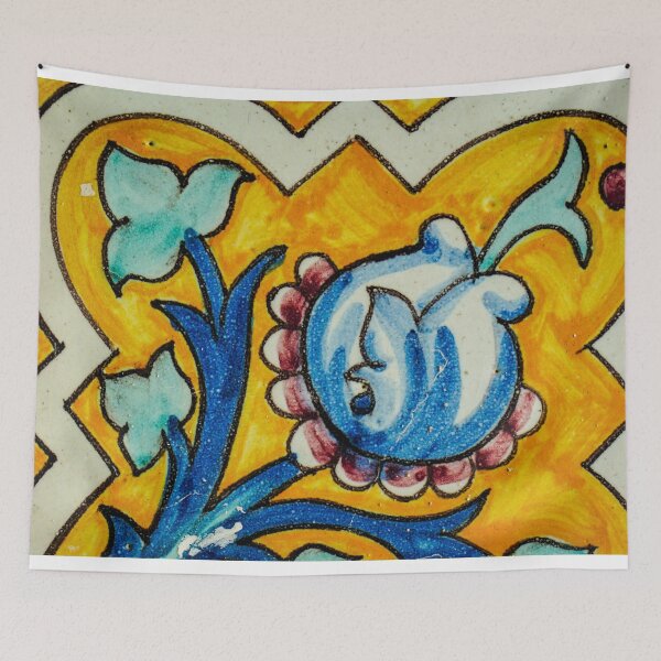 Item preview, FLOWER - FLOWERS SEVILLE - TILE - TRADITION - ANDALUSIA - SPAIN - CERAMIC  designed and sold by Tropical Blood.