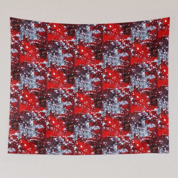 Item preview,  red and silver beauty design designed and sold by Shipra Gupta.