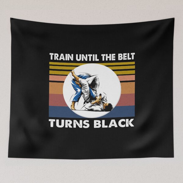 Item preview, Jiu Jitsu Train until the belt turns black designed and sold by Niishouseca.