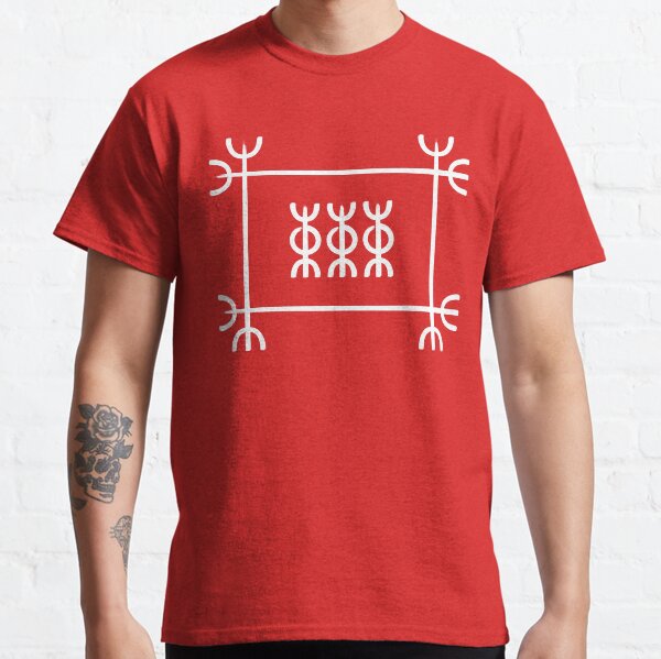 Lásabrjótur or Lock Breaker | Icelandic staves, viking symbols Classic T-Shirt