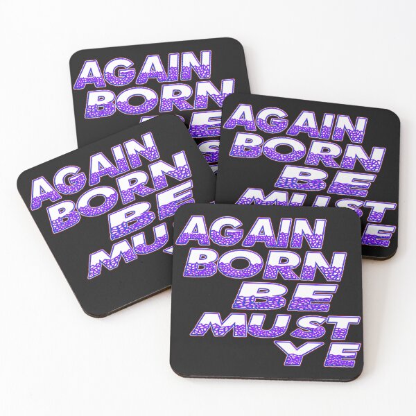 Item preview,  YE MUST BE BORN AGAIN - BIBLE VERSE designed and sold by Ralek.