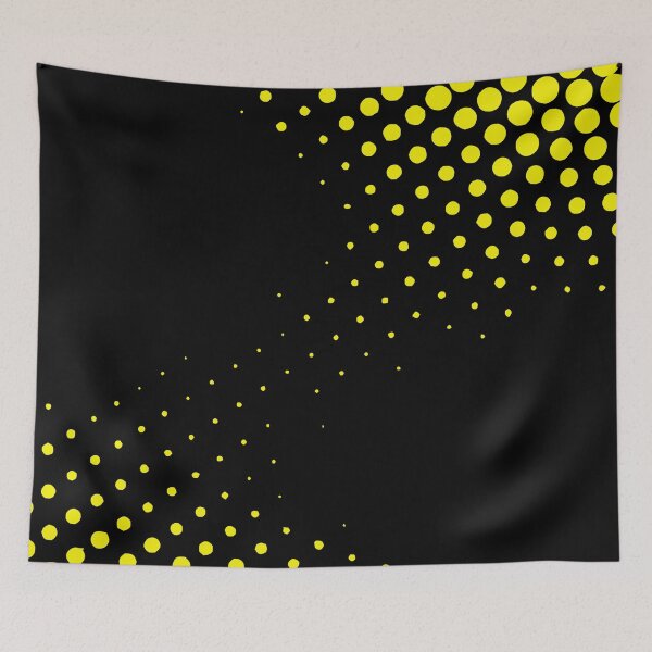 Item preview, Doted in Yellow and Black Pattern Design 374 designed and sold by Artnigel.