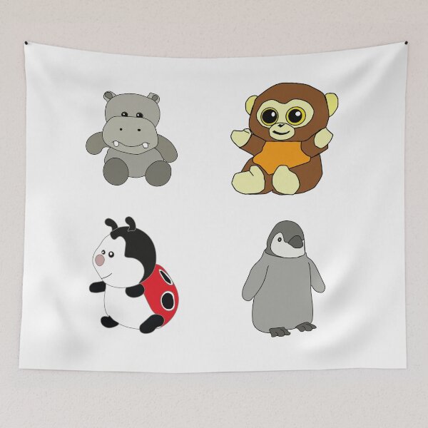 Item preview, dibujos animados lindo animal designed and sold by FourWellBeing.