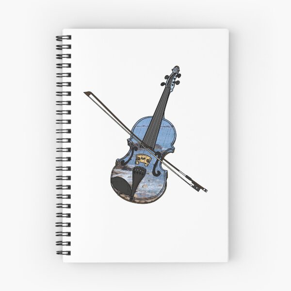 Item preview, Violin Fiddle Ocean Sea designed and sold by doodlerob.