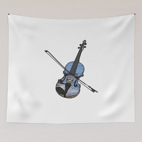 Item preview, Violin Fiddle Ocean Sea designed and sold by doodlerob.