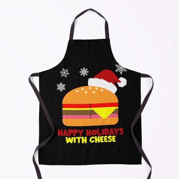 Item preview, Happy Holidays With Cheese Funny Christmas Cheesburger designed and sold by juvajay.