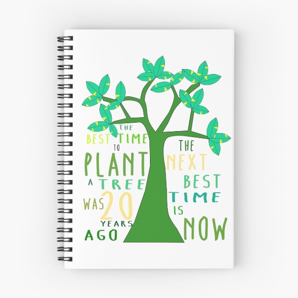 Item preview, The best time to plant a tree designed and sold by Caretta.