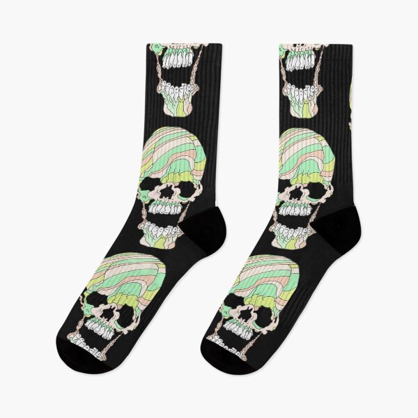 Item preview, Candy Cane Skull  designed and sold by kikoeart.