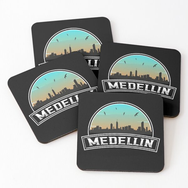 Item preview, Medellin Colombia Skyline Colombian Souvenir designed and sold by TeeHome.