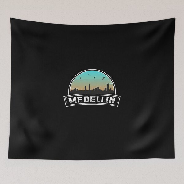 Item preview, Medellin Colombia Skyline Colombian Souvenir designed and sold by TeeHome.