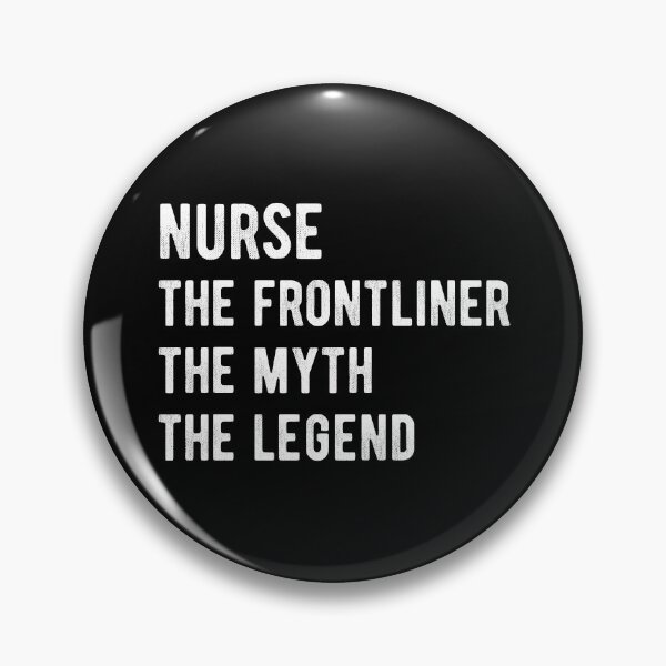 Item preview, Nurse The Frontliner The Myth The Legend Distressed designed and sold by MSA-42.