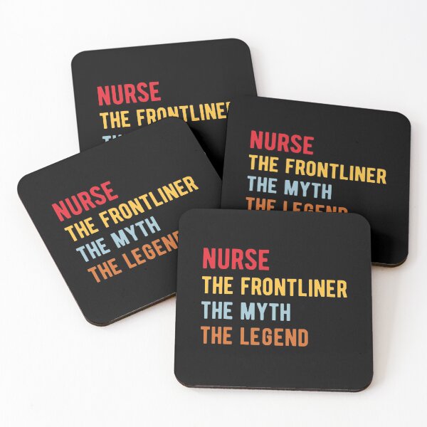 Item preview, Nurse The Frontliner The Myth The Legend Retro Vintage designed and sold by MSA-42.