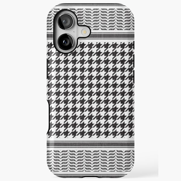 Keffiyeh | : Iphone & Samsung Case - Black iPhone Tough Case