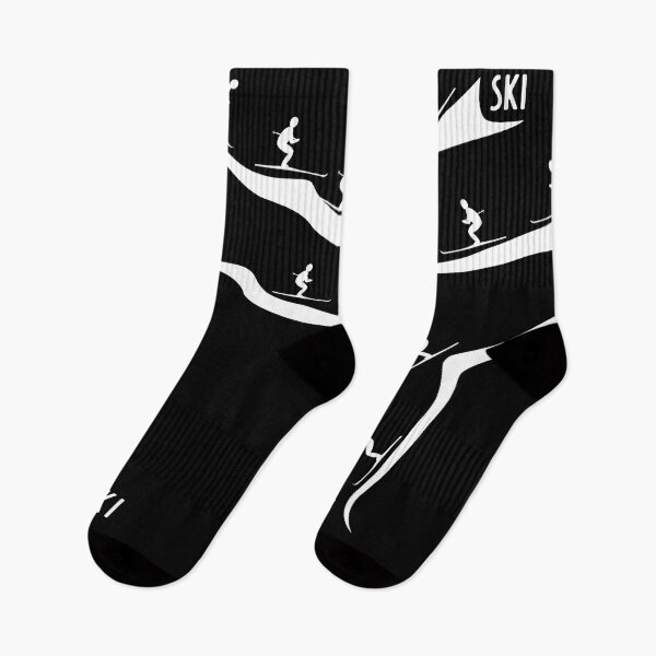 Item preview, Skiing | Downhill Skier | Black | Ski designed and sold by Pentimore.