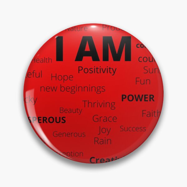 Item preview, I AM- The power of who you are lies in your words designed and sold by HopeMerc.