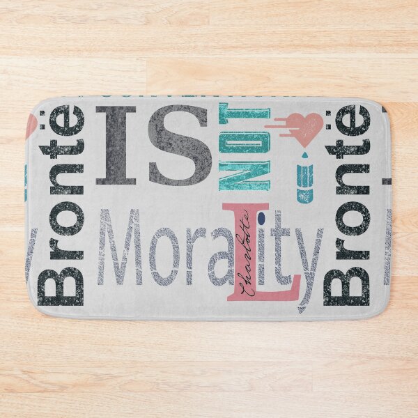 Item preview, Letterpress Charlotte Bronte Quote 1 designed and sold by MarbleCloud.