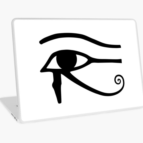 Egyptian Art: Eye of Horus Laptop Skin