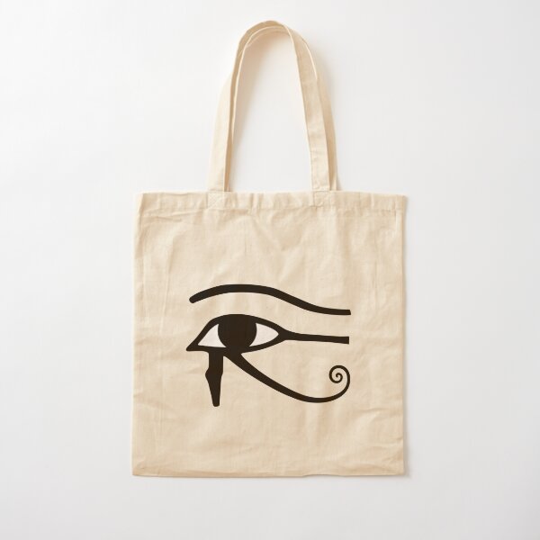 Egyptian Art: Eye of Horus Cotton Tote Bag