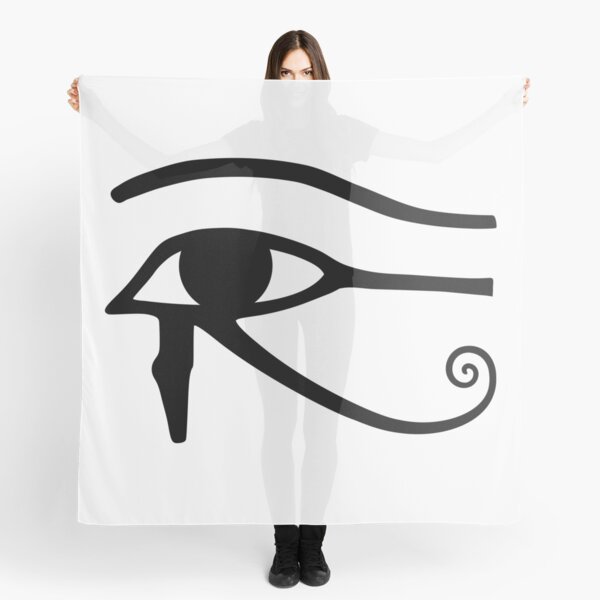 Egyptian Art: Eye of Horus Scarf