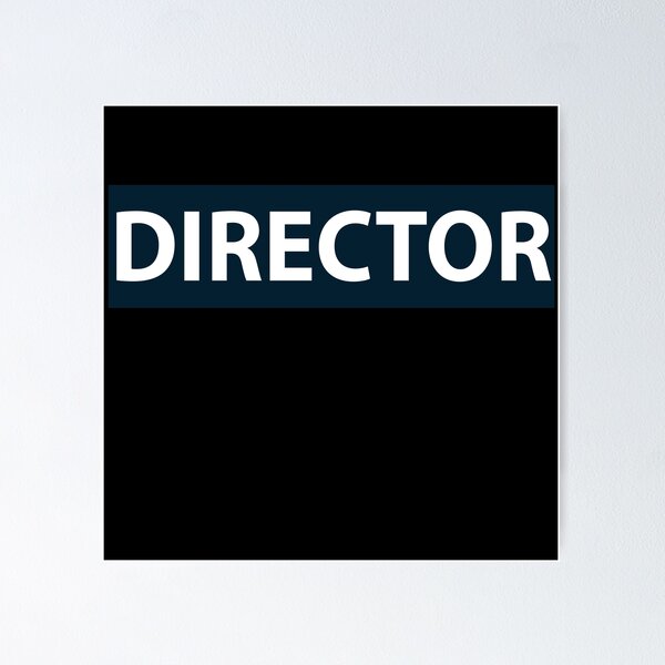 Item preview, For director-Director tag Director chair director emblem director's name tag film maker filmmaker directed by film crew movie movie maker merch  designed and sold by Rajpramanik.