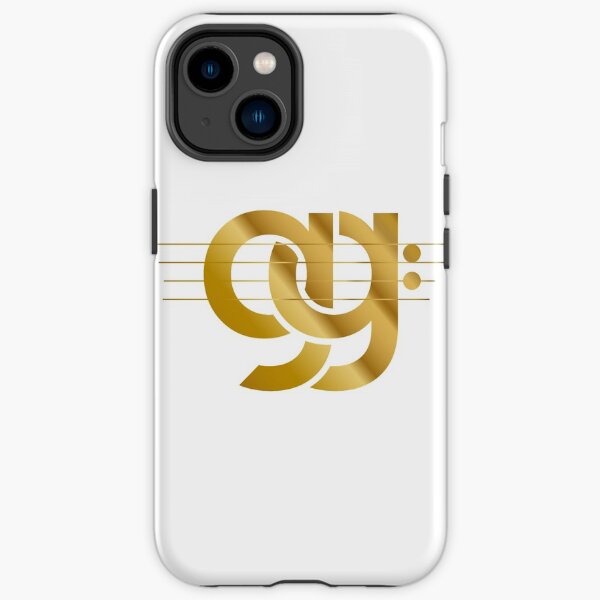 Goldenes Logo iPhone Robuste Hülle