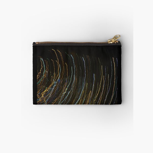 Item preview, Signal shape panning photo of city night lights  designed and sold by aryabehnam.