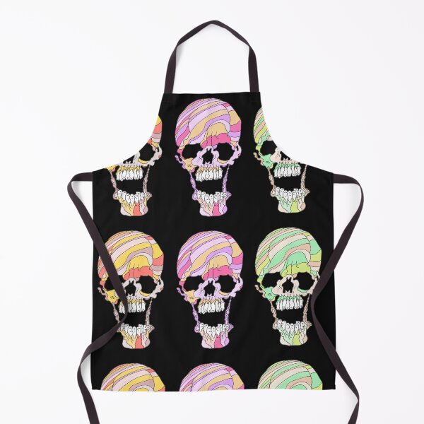 Item preview, Candy Cane Skull Colurful designed and sold by kikoeart.