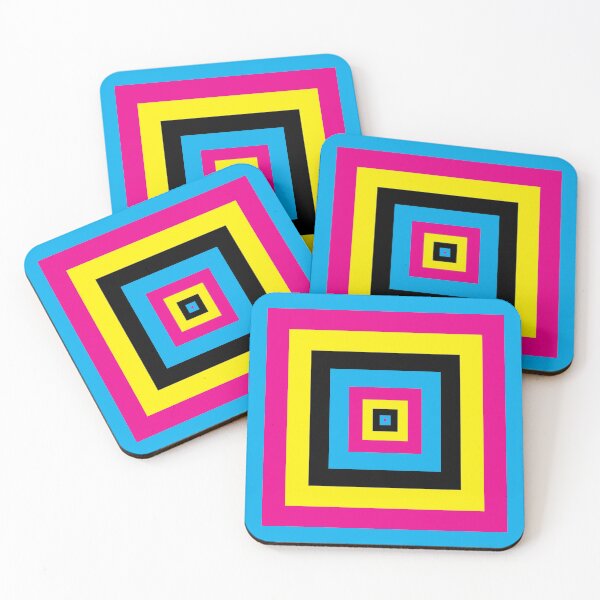 Item preview, Squares CMYK designed and sold by MHich.