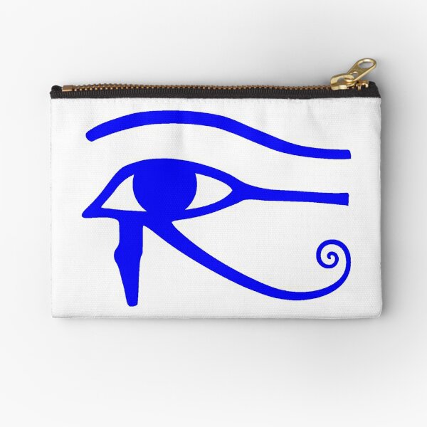 Egyptian Art: Eye of Horus Zipper Pouch