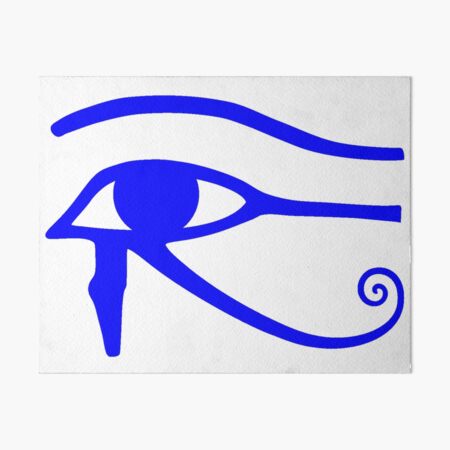 Egyptian Art: Eye of Horus Art Board Print