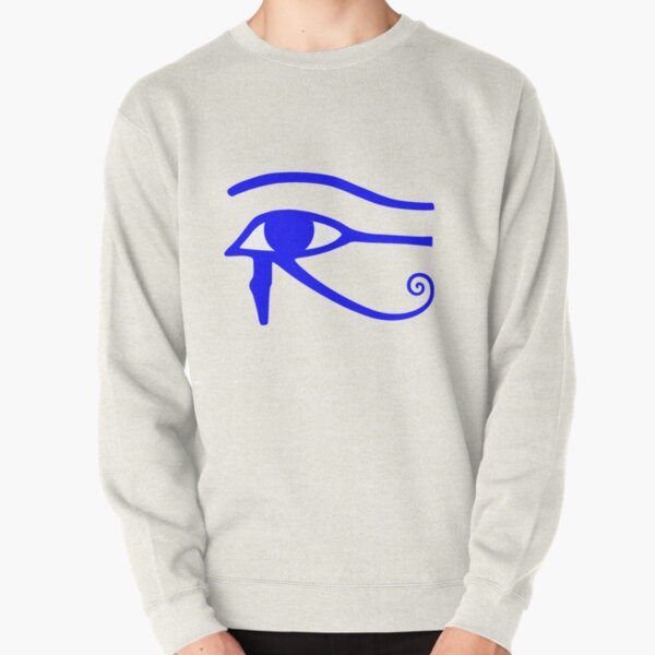 Egyptian Art: Eye of Horus Pullover Sweatshirt