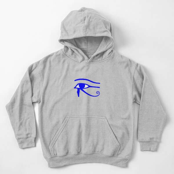 Egyptian Art: Eye of Horus Kids Pullover Hoodie