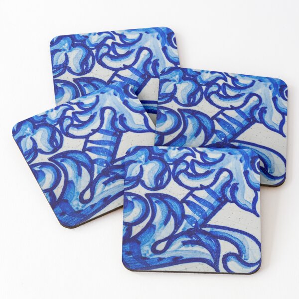 Item preview, SEVILLA - SEVILLE - TILES - TILE - ART - ANDALUSIA  - BLUE - PATTERN  designed and sold by Tropical Blood.