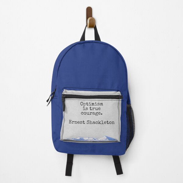 Item preview, Optimism is real courage, Ernest Shackleton designed and sold by Pelikancrazy.