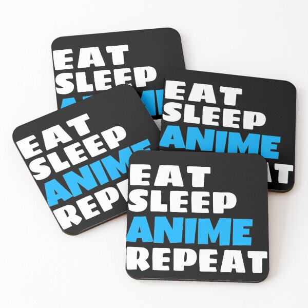 Item preview,  EAT SLEEP ANIME REPEAT, FUNNY GIFT SHIRT. designed and sold by ASsi-Eve.