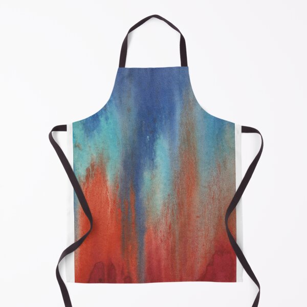 Item preview, Red and blue watercolor abstract designed and sold by enlloc.