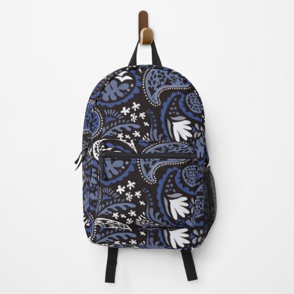 Item preview, Shades of Blue Paisley Print designed and sold by RocketshSD.