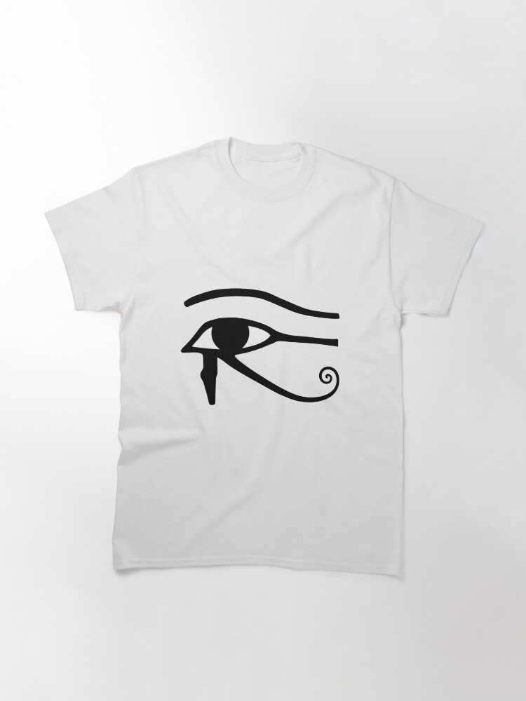 Alternate view of Egyptian Art: Eye of Horus Classic T-Shirt