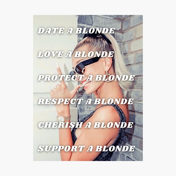 Item preview, BLONDES DO HAVE MORE FUN  designed and sold by muybonita.