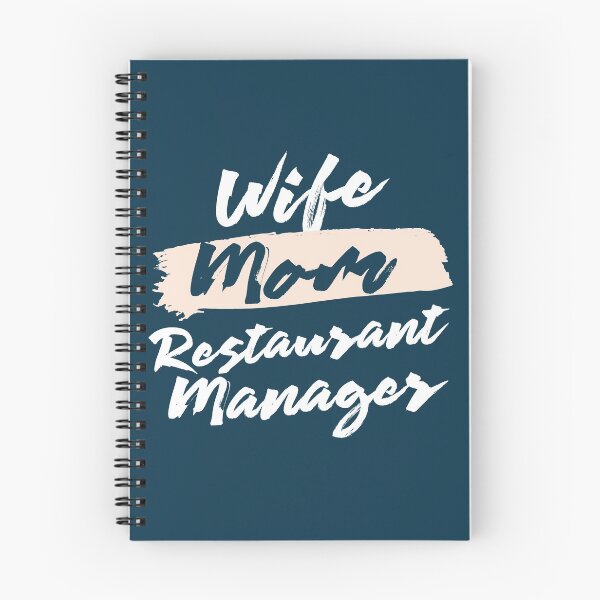Item preview, Cute Wife Mom Restaurant Manager Gift Idea designed and sold by betternotes.