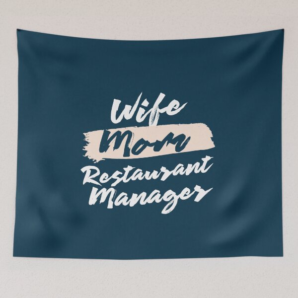 Item preview, Cute Wife Mom Restaurant Manager Gift Idea designed and sold by betternotes.