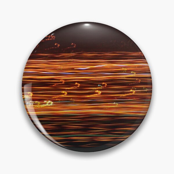 Item preview, Wave and star, panning photo of city night lights designed and sold by aryabehnam.