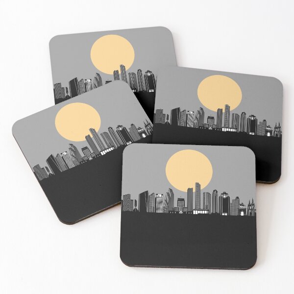 Item preview, houston skyline minimal designed and sold by BekimART2.