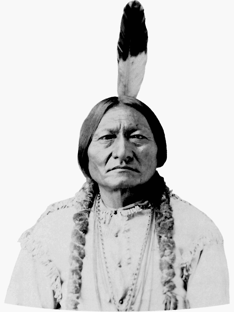 Sioux Chief Sitting Bull by warishellstore