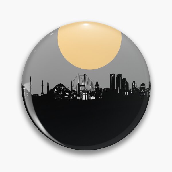 Item preview, istanbul skyline minimal designed and sold by BekimART2.