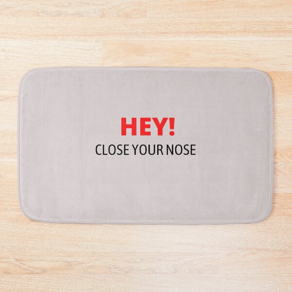 Item preview, HEY! CLOSE YOUR NOSE face mask pattern, face mask for sale, face mask with filter, Free shipping face mask diy, designed and sold by Phanthila.