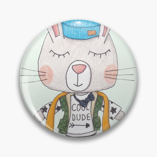 Item preview, Cool Dude designed and sold by LouiseFranksArt.