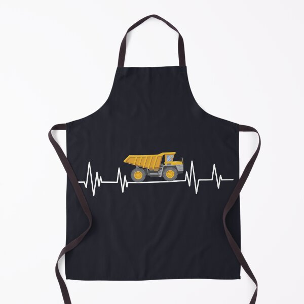 Item preview, Dump Truck Driver heartbeat Birthday dumptruck lover  designed and sold by ELmezz.