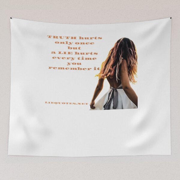 Item preview, TRUTH hurts only once but a LIE hurts every time you remember it designed and sold by OliDesigns.